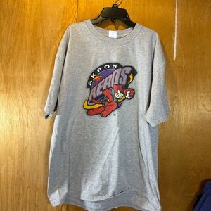 Vintage Akron Aeros MILB Minor League Baseball TShirt Gray Adult XL